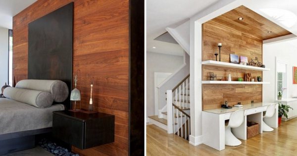 Cómo utilizar el laminado de piso para la decoración de paredes