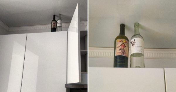 Cubro los gabinetes con periódicos o papel de aluminio, y sin dudarlo, invito a mis invitados a mi cocina