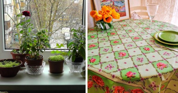 Restos del pasado en el interior del apartamento