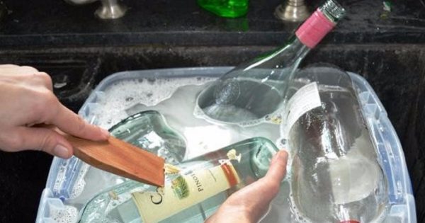 Que se puede hacer con botellas de vidrio