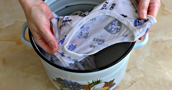 Jabón blanqueador para la ropa