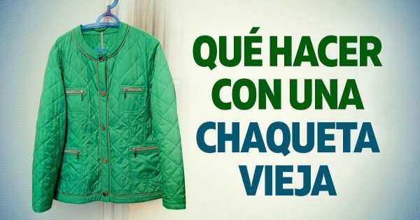 ¿Por qué no deberías tirar una chaqueta vieja?