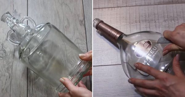 Por qué es una pena tirar las botellas con formas bonitas y qué hacer con ellas