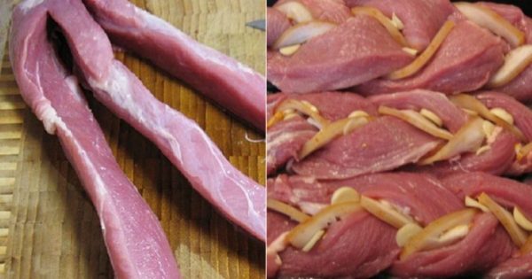 Trenzado de carde de cerdo en tiempo récord.