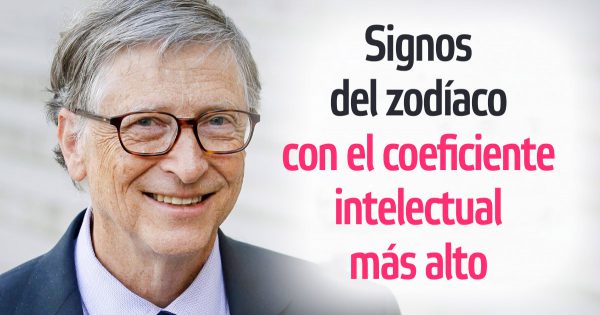 Qué signos del zodiaco tienen el mayor coeficiente intelectual