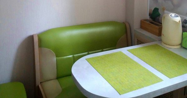 Cocina con lavadora: una idea para un área pequeña