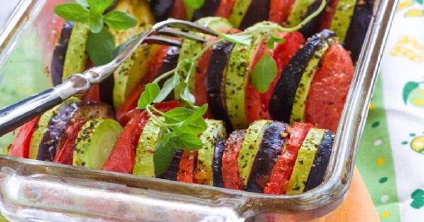 ¿Verduras al horno? Pues sí… ¡Una delicia digna de un rey!