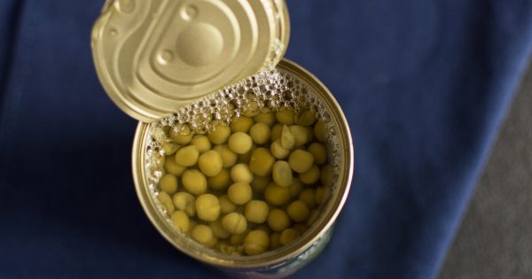 Selección de artesanías de latas