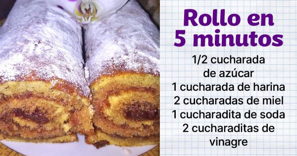 La receta del día: Rollitos dulces con relleno