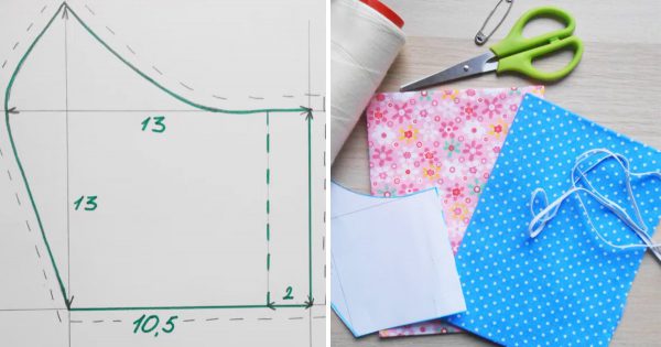 Máscara facial de bricolaje, y por qué coserla…