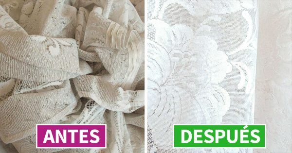 Cómo lavar el tul de las cortinas