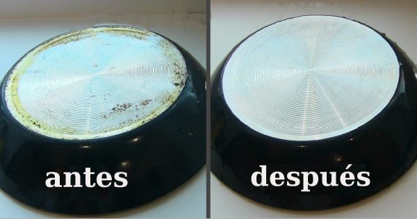 Cómo limpiar una sartén vieja