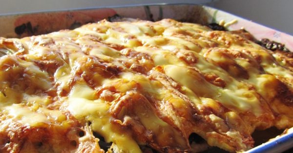 La receta del día: Carne bajo un abrigo de piel.