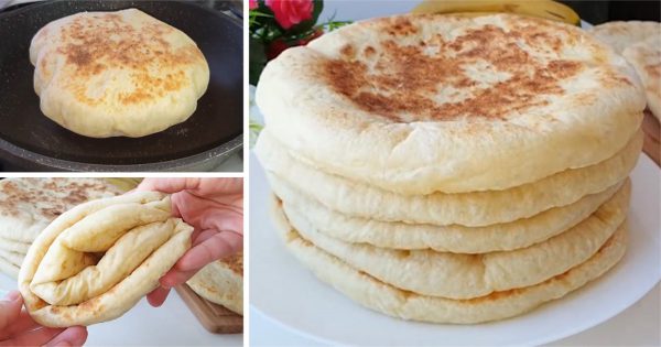 La receta del día: Panecillos turcos elaborados en una sartén