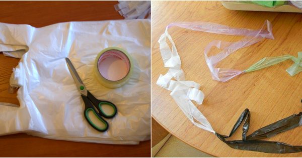 Que se puede hacer con bolsas de plástico