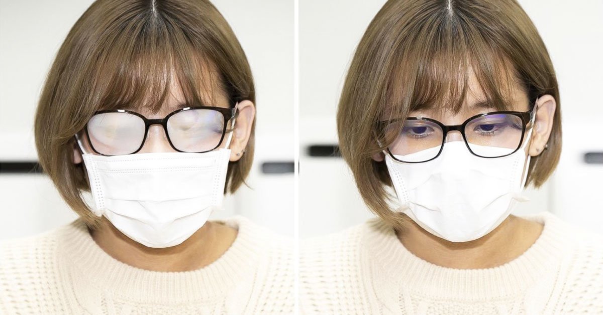 Cómo usar una mascarilla sin que se empañen las gafas