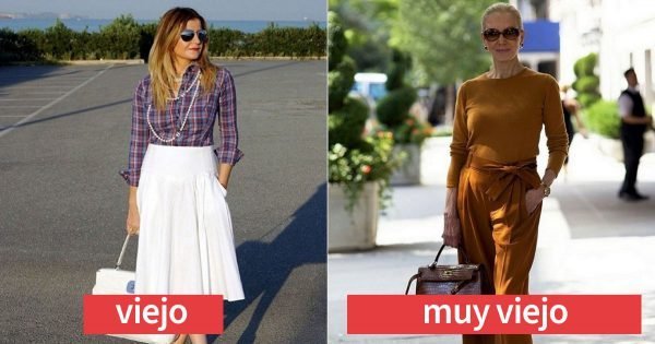 ¿Qué ropa está garantizada para hacerte lucir como una anciana?