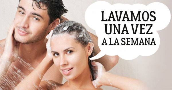 ¡Es por eso que solo necesitas ducharte una vez por semana! Argumentos desalentadores.