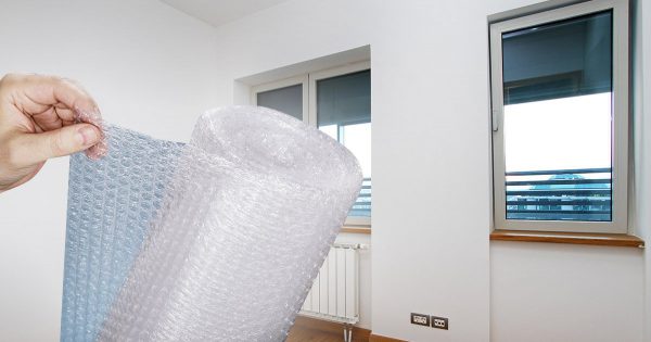 El aire acondicionado está inactivo, un simple cajón innecesario, porque tengo plástico de burbujas