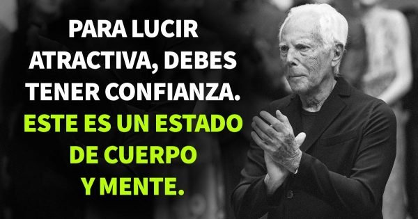 Armani mostró cómo deben vestirse las mujeres comunes, no las modelos pretenciosas