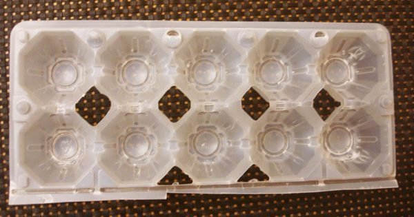 ¿Por qué no tiro las bandejas de huevos, y congelo cosas deliciosas en ellas?