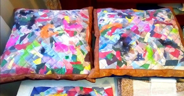 ¿Cuál es la belleza de acolchar con la técnica de «pizza»?