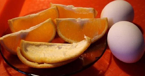 Dieta de huevo y naranja