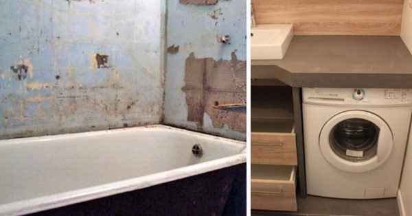 Cómo colocar una lavadora en el baño