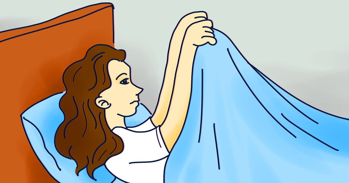 ¿Por qué dormir bajo la manta, lo mismo en invierno que en verano?