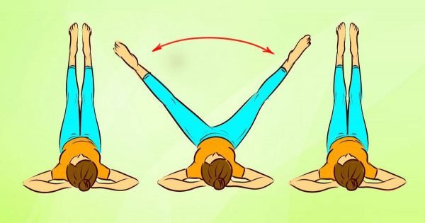 Técnica de ejercicios japoneses para piernas y caderas.