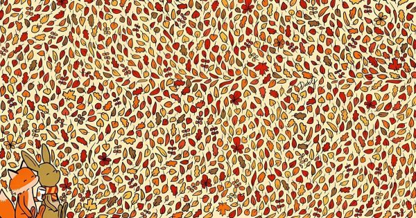 Encuentra cuatro manzanas entre las hojas amarillas: un reto para los ojos más agudos Encuentra cuatro manzanas entre las hojas amarillas: un reto para los ojos más agudos