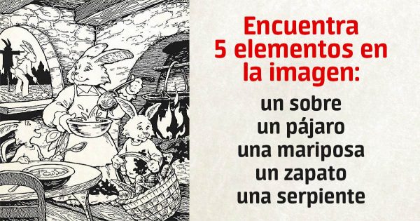 Prueba japonesa de agudeza visual y atención al detalle, la mayoría de las personas no pueden encontrarlo todo