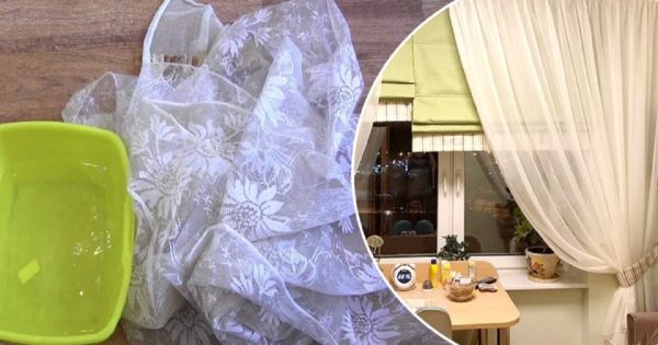 ¿Por qué deberías usar enjuague bucal para lavar tus cortinas?