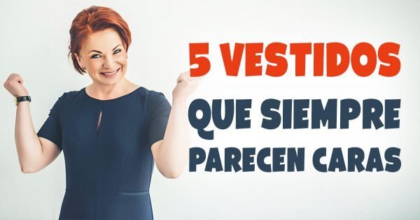 Cinco estilos actuales de vestidos