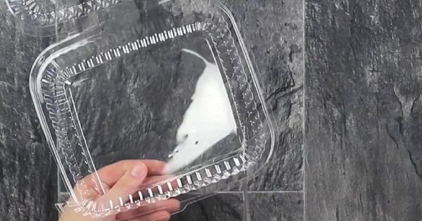 Que se puede hacer con recipientes de plástico para alimentos