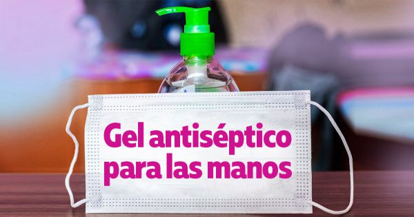 Instrucciones para la fabricación de antisépticos para manos.
