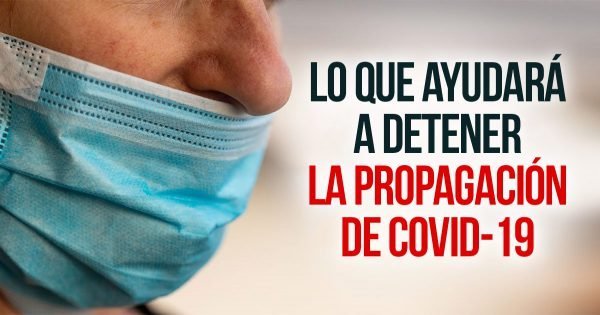 ¿Qué ayudará a detener la propagación del virus?