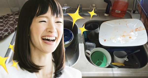 Limpiar la cocina con Marie Kondo