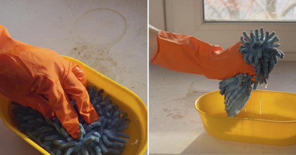 No es necesario fregar el alféizar de la ventana durante horas, el plástico se vuelve blanco como la nieve en un instante