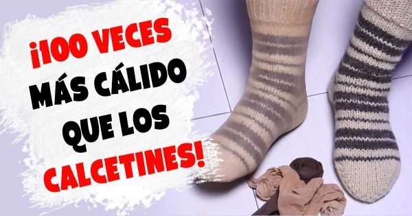 Qué calienta tus pies cien veces mejor que los calcetines de lana