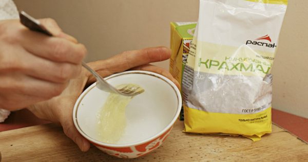 Máscara de almidón Botox