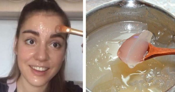 Mascarilla de agar-agar