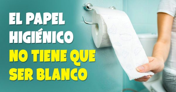 Por qué no debes comprar papel higiénico blanco