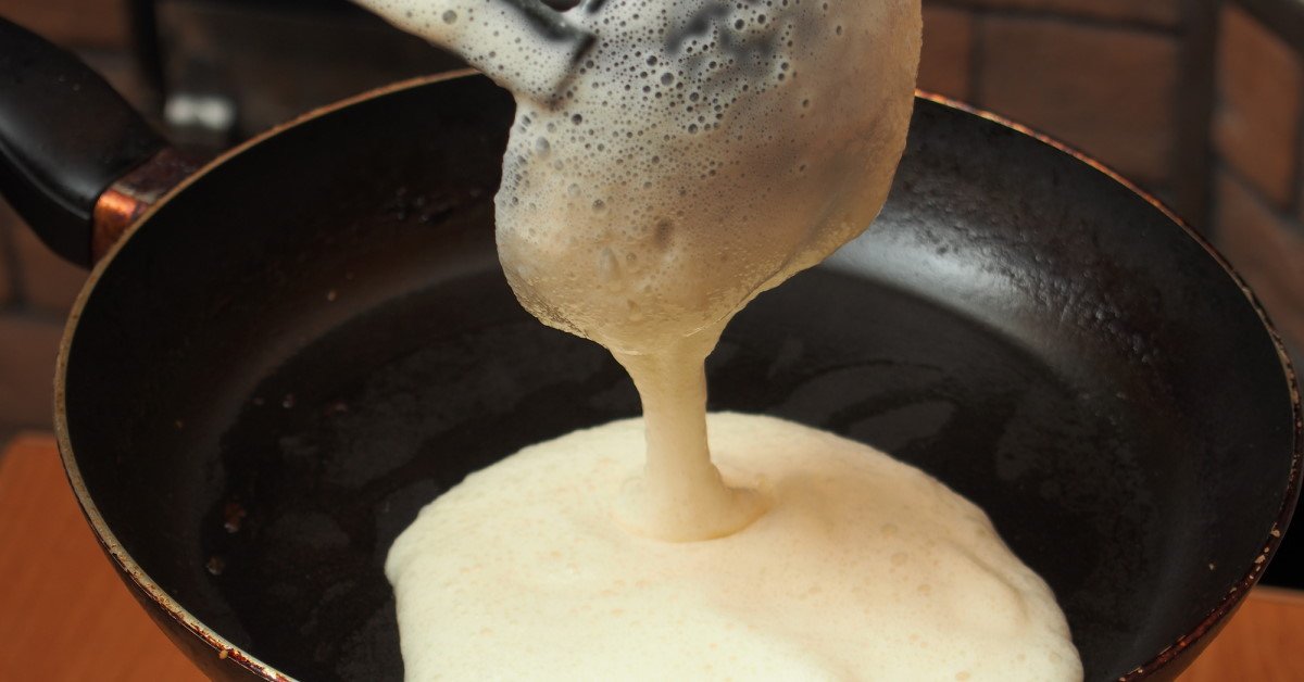 Receta de pastel casero en una sartén Simplemente Genial