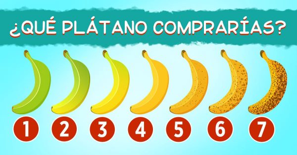 ¿Qué número de bananas comprarías sin dudarlo y cuál dejarías en el estante de la tienda?