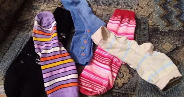 ¿Qué hacer con calcetines viejos?