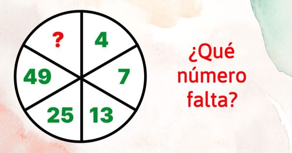 ¿Qué número falta en el puzzle matemático? ¿Qué número falta en el puzzle matemático?