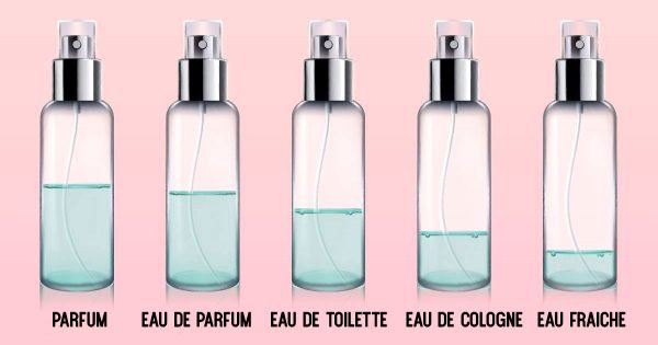 No te dejes engañar! Esta es la diferencia entre el perfume, el agua de tocador y la colonia…