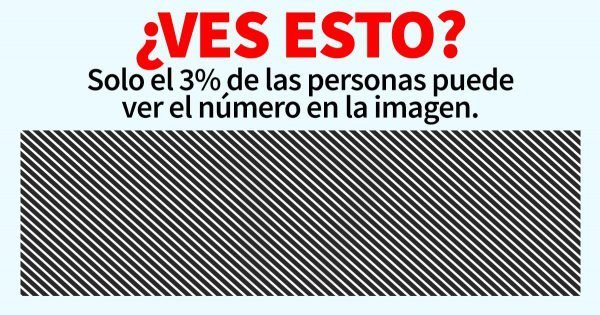 Por qué solo las personas especiales notan los números en la imagen