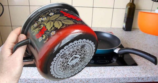 ¿Qué utensilios de cocina no son adecuados para la placa de inducción?